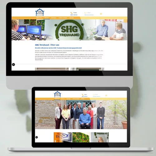 Fotografie + Fotodesign (EBV) für das Redesign der CMS Website und Präsentationsfolien der SHG Treuhand Steuerberatungsgesellschaft mbH, Stadthagen - shg-treuhand.de